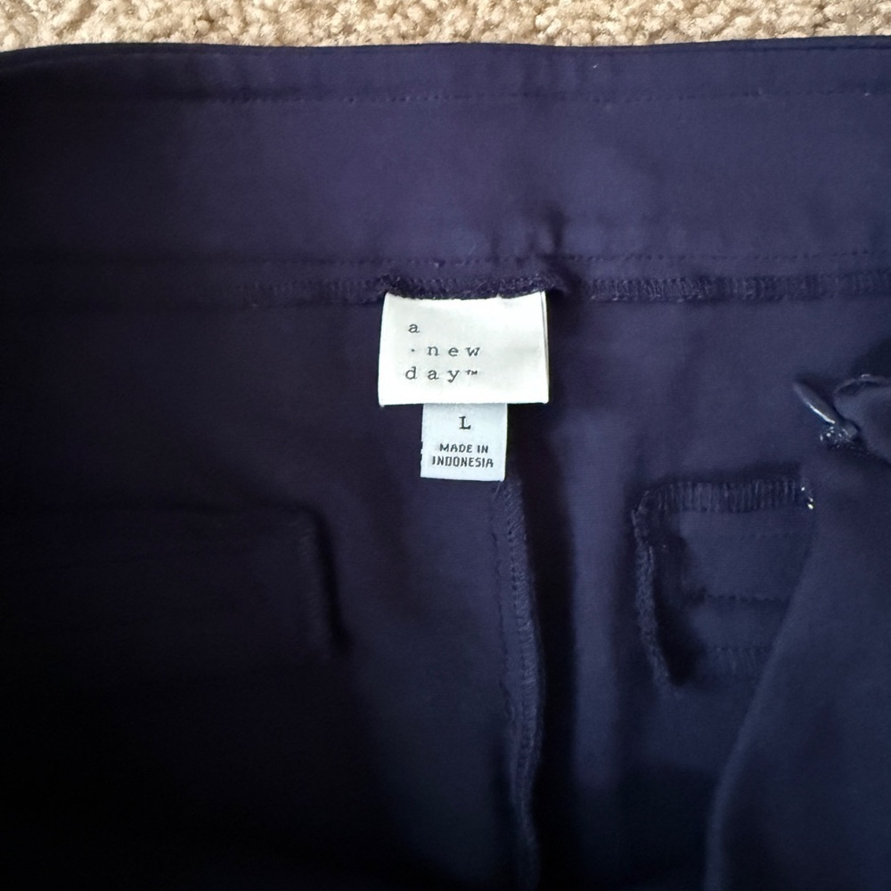 a new day Navy Blue Leggings Trousers - Picture 2 of 6
